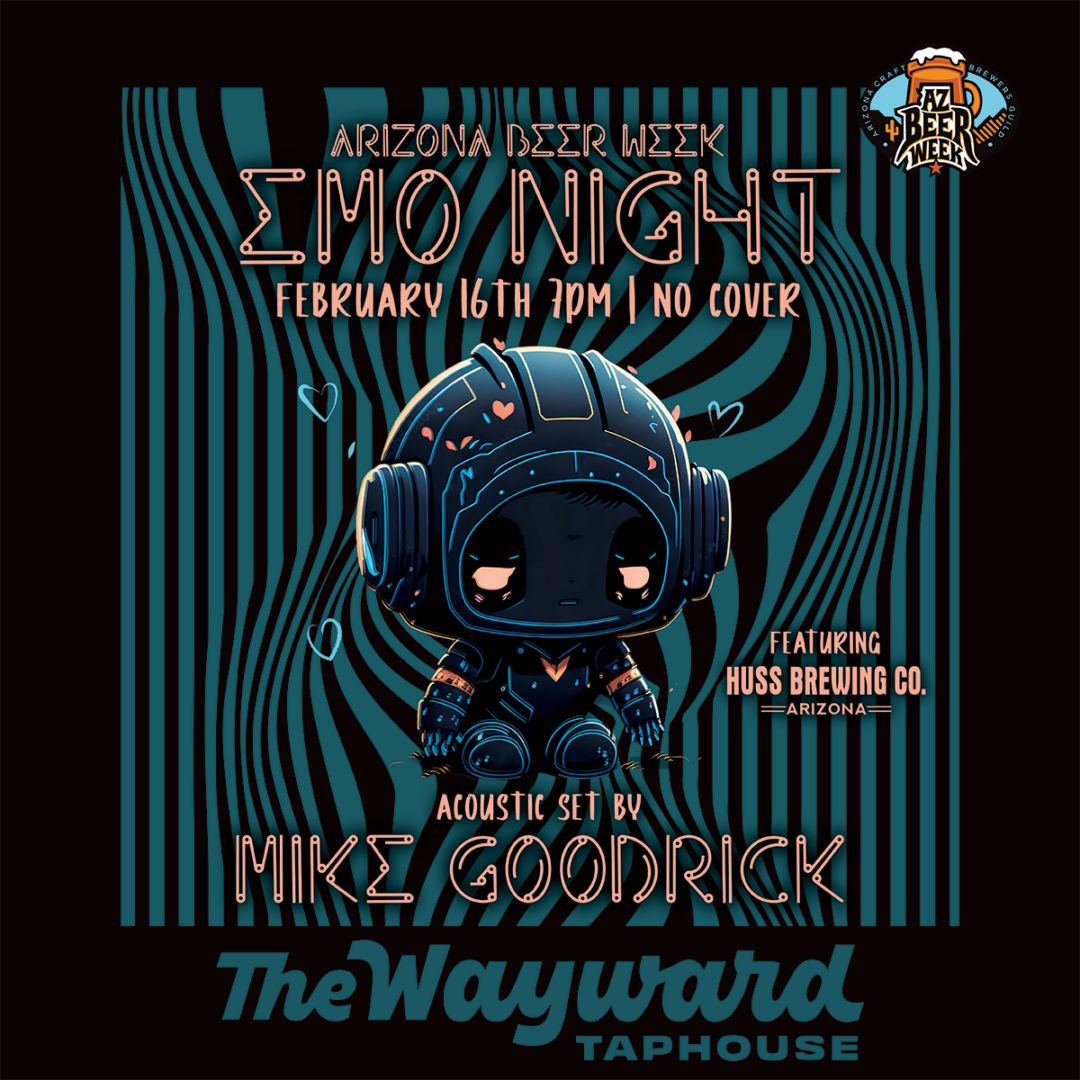 EMO NIGHT- Live Acoustic set with Mike Goodrick at The Wayward