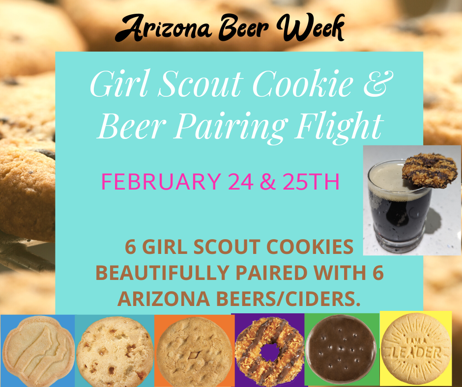 Girl Scout Cookie & Beer Pairing!